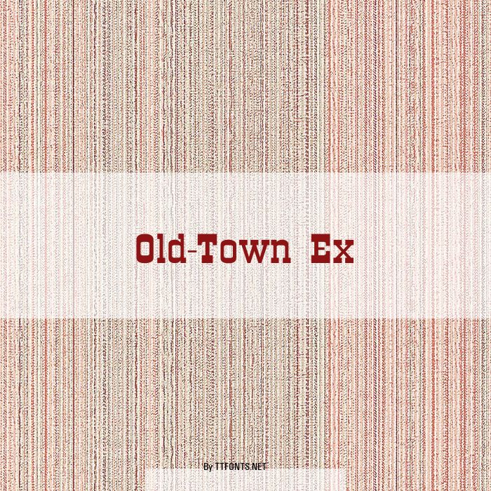 Old-Town Ex example